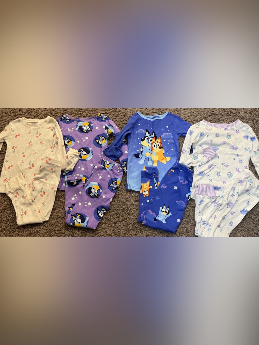 Toddler girl 4T pajamas bundle